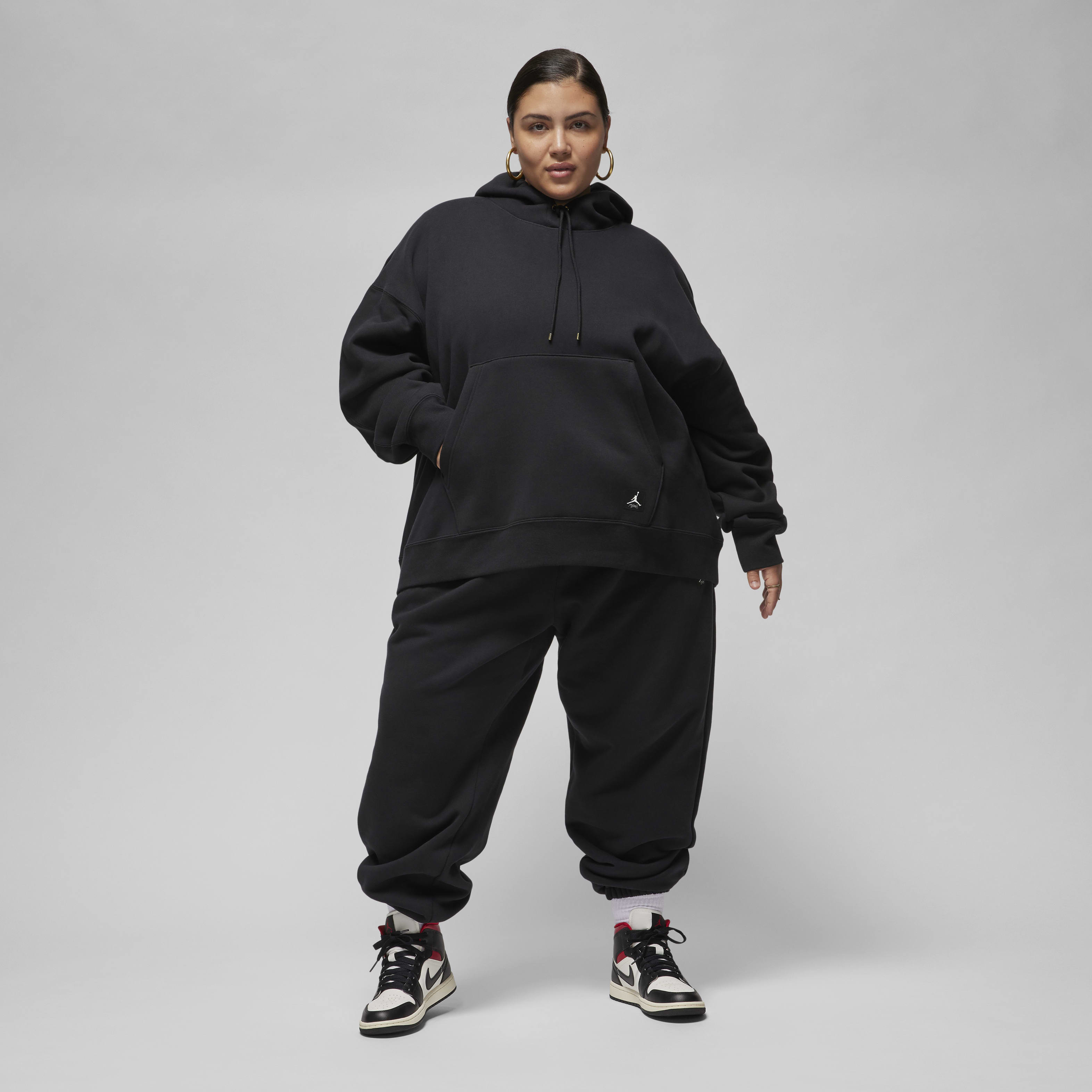 Nike Jordan Flight Fleece Women s Pullover Hoodie Plus Size King s Cross